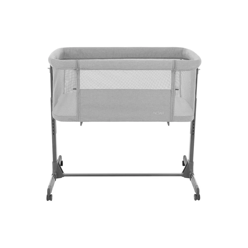 KIKKA BOO KOLEVKA CRIB NOAH LIGHT GREY
