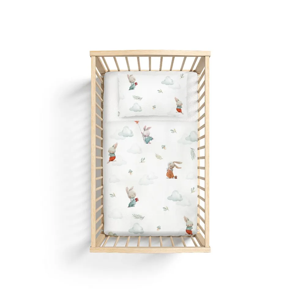 KIDZZ POSTELJINA 3 DELA ZEKA MINT