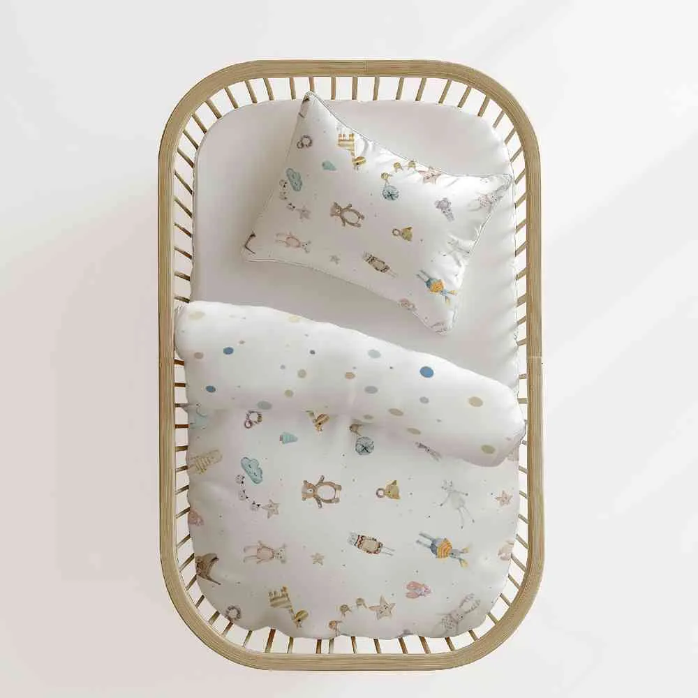KIDZZ POSTELJINA ZA KOLEVKU 5 DELOVA TUFNICE