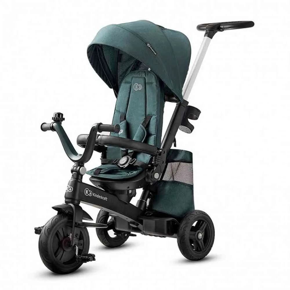 KINDERKRAFT TRICIKL EASY TWIST 2U1 GREEN 