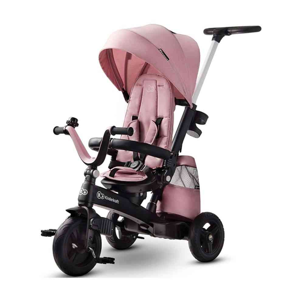 KINDERKRAFT TRICIKLI EASYTWIST MAUVELOUS PINK