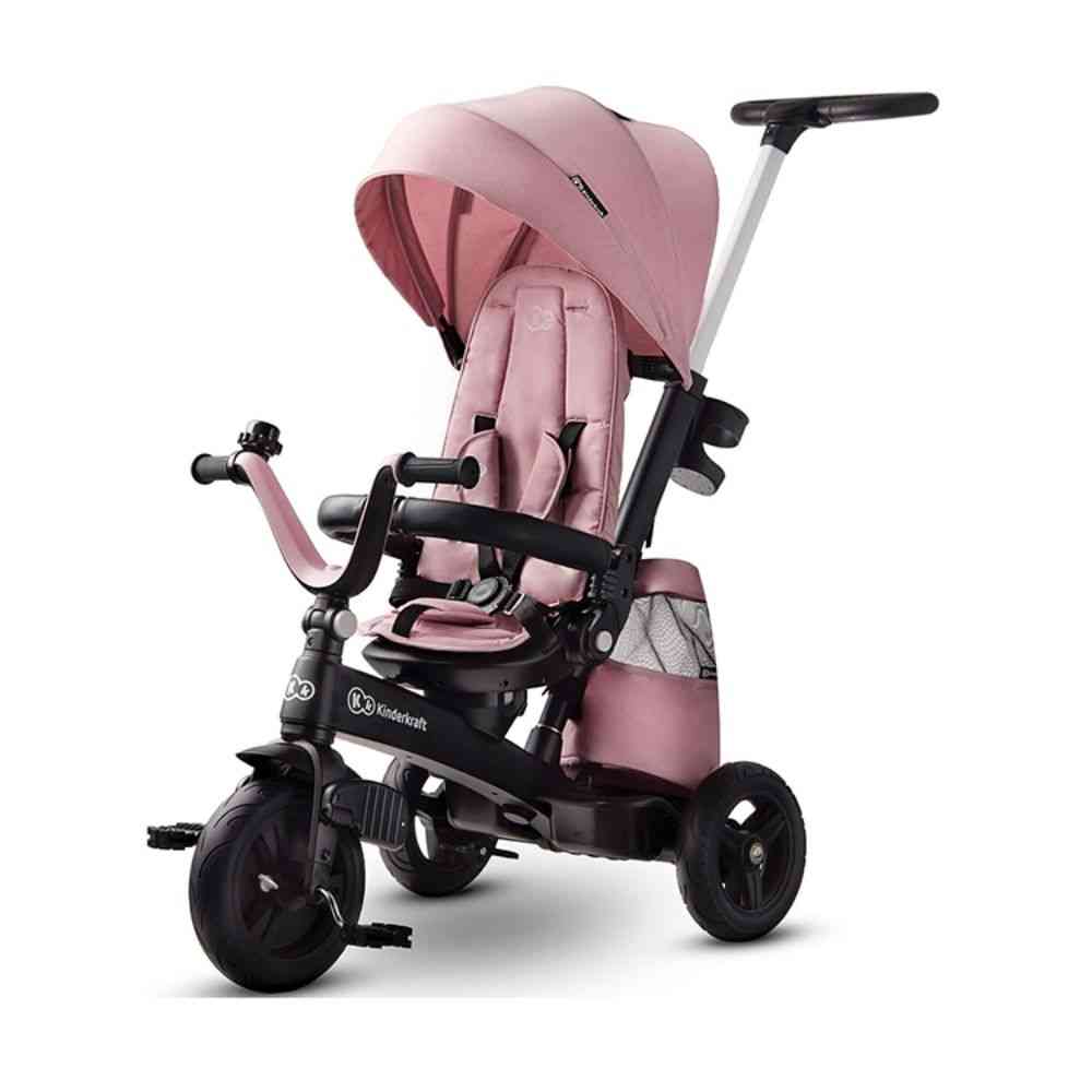 KINDERKRAFT TRICIKLI EASYTWIST MAUVELOUS PINK 