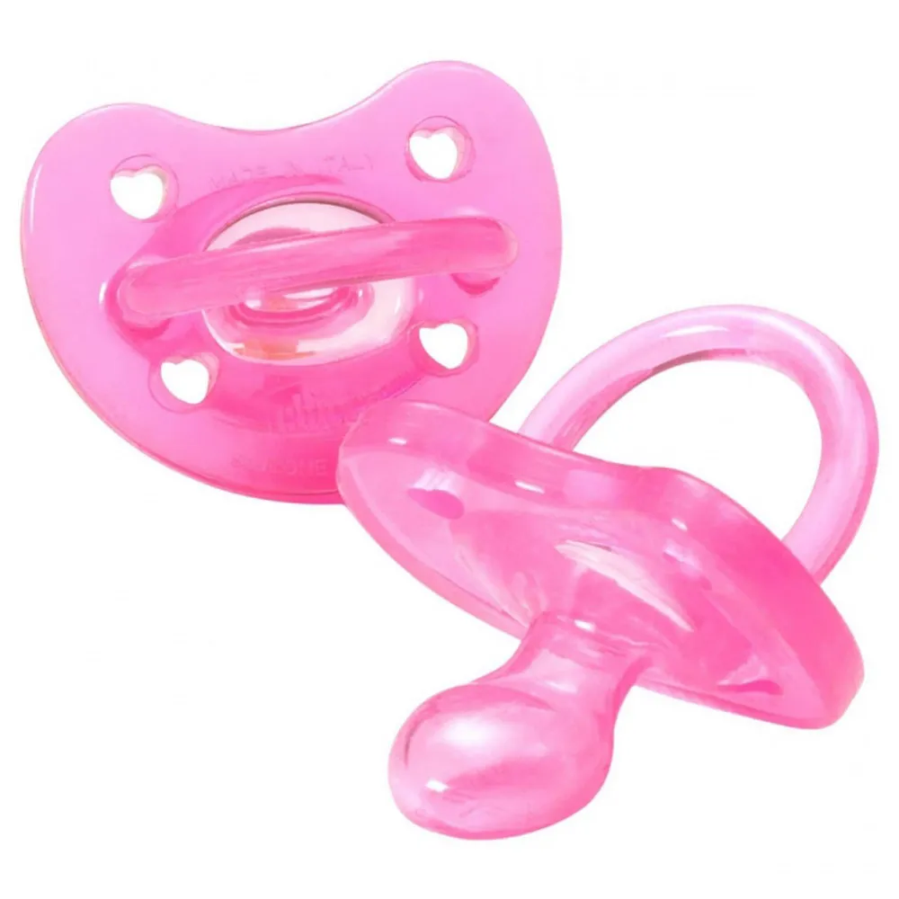 CHICCO VARALICA GIOTTO PHYSIO SOFT SILIKON ROZE 6-12M