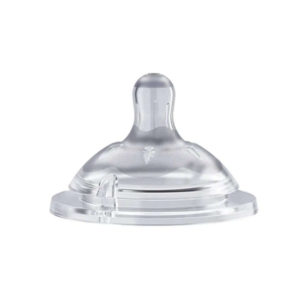 CHICCO CUCLA NATURALFEELING SILIKON PRILAGODLJIV PROTOK 4M 2KOM