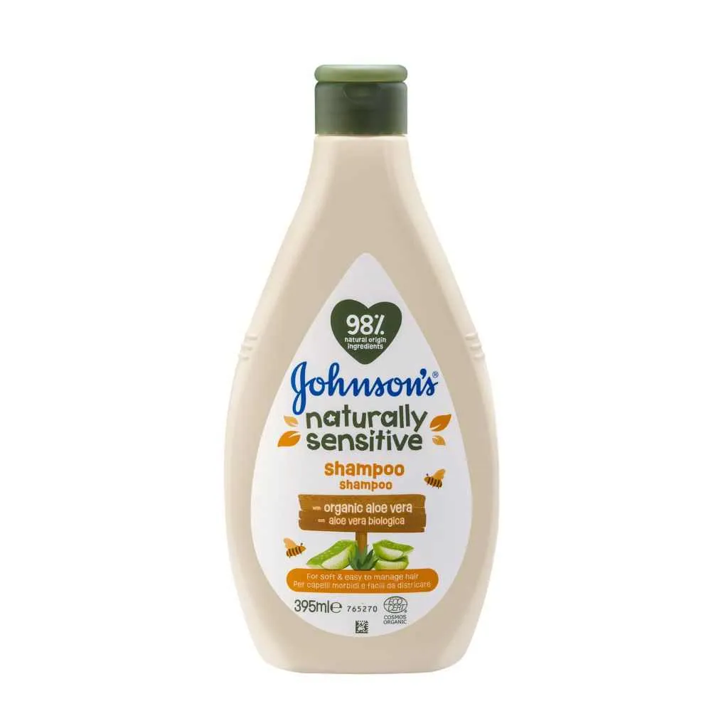 JOHNSONS BABY SAMPON BIO NATURAL 395ML
