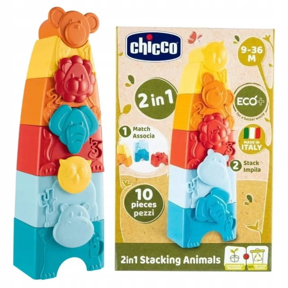 CHICCO IGRACKA KUPOVI ZA SLAGANJE ECO+
