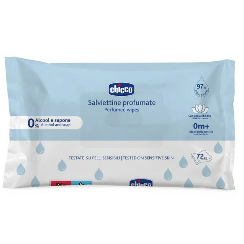 CHICCO VLAZNE MARAMICE 72KOM BEZ POKLOPCA