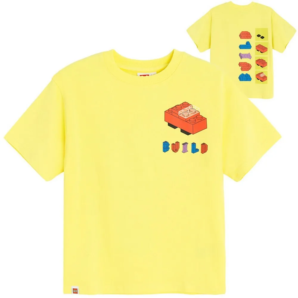 COOL CLUB LEGO MAJICA KRATAK RUKAV YELLOW