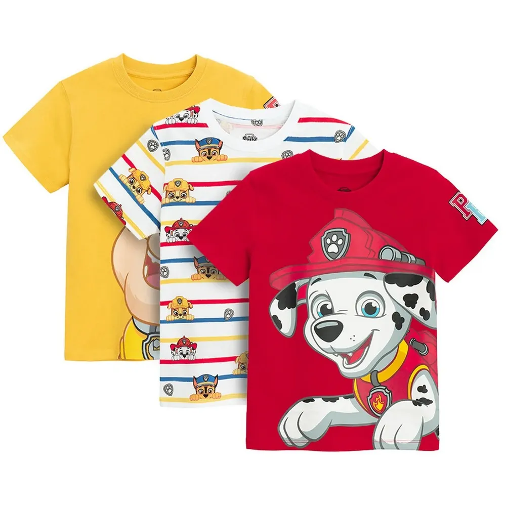 COOL CLUB PAW PATROL MAJICA KRATAK RUKAV 3KOM MIX