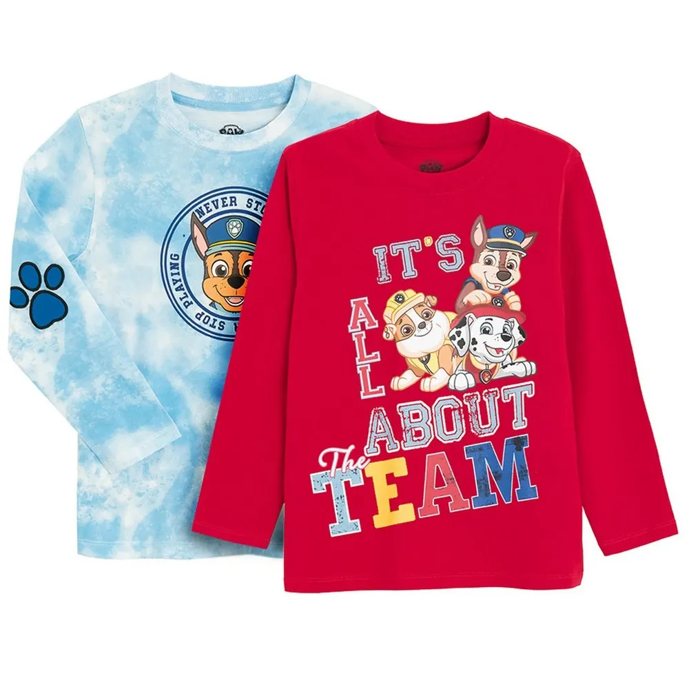 COOL CLUB PAW PATROL MAJICA DUG RUKAV 2KOM MIX