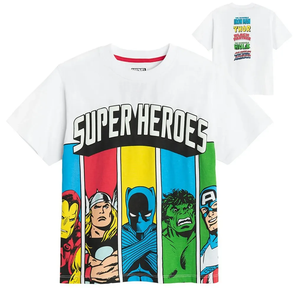COOL CLUB MARVEL MAJICA KRATAK RUKAV WHITE