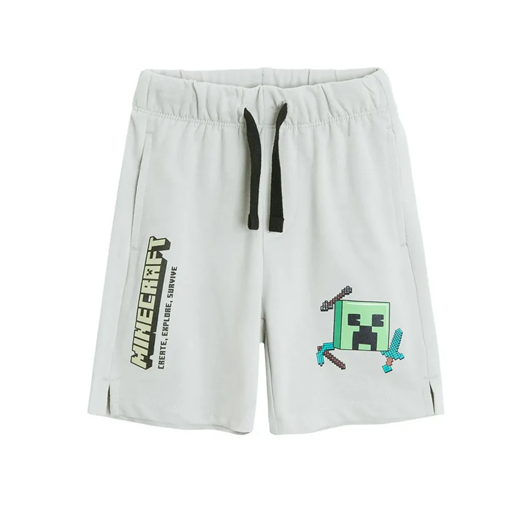 COOL CLUB MINECRAFT SORTS GREY MELANGE 