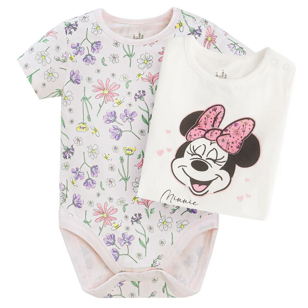 COOL CLUB BODI KRATAK RUKAV 2KOM DISNEY MINNIE MOUSEMIX BOTANIC