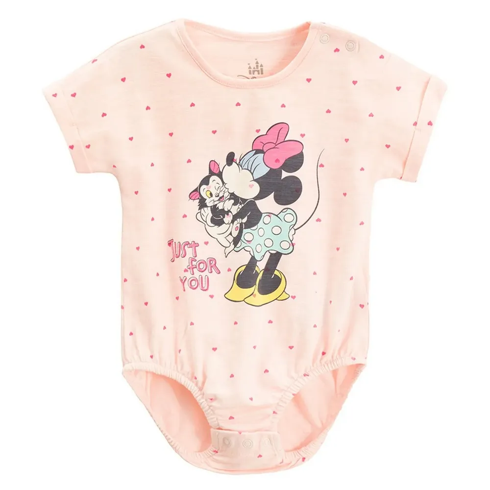 COOL CLUB MINNIE MOUSE BODI KRATAK RUKAV LIGHT PINK 