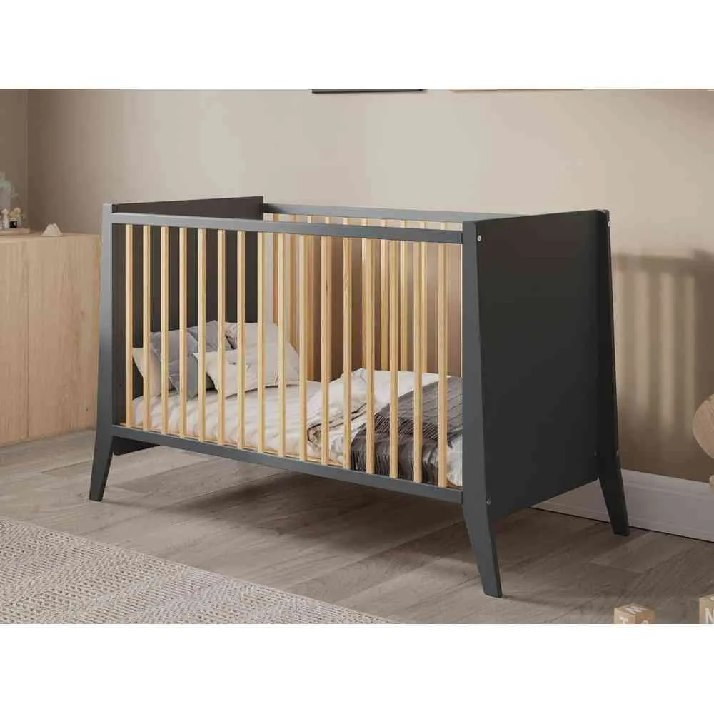 LETTINO COSMO KREVETAC 120X60 ANTRACIT PINE 