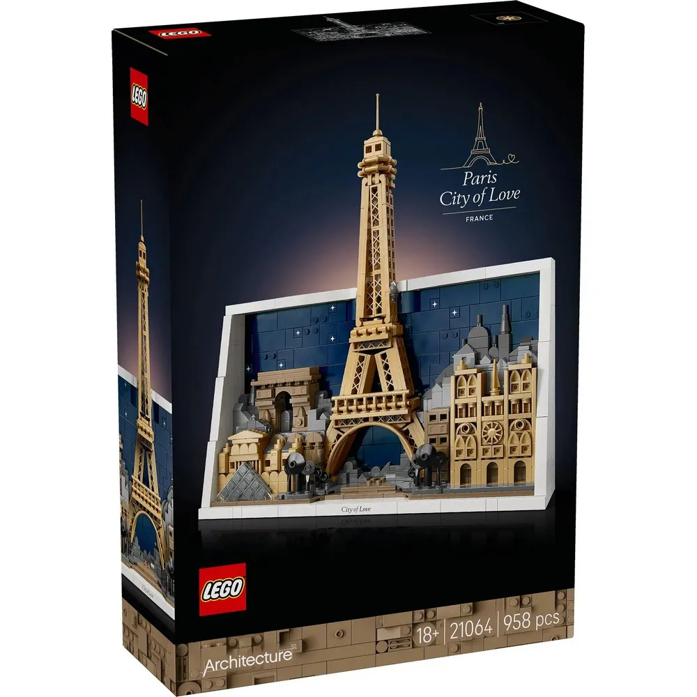 LEGO ARCHITECTURE PARIS CITY OF LOVE 
