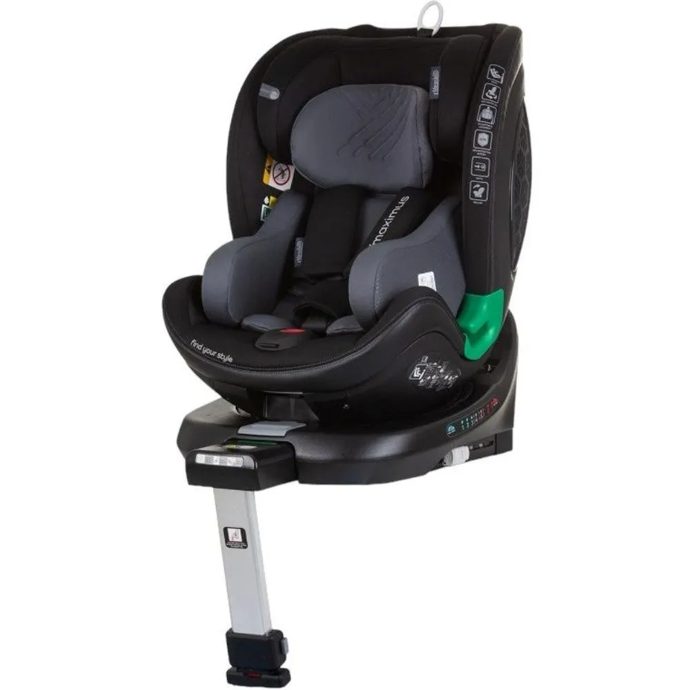 LETO AUTO SEDISTE ISIZE CHIPOLINO MAKIMUS OBSIDIAN 40150 CM