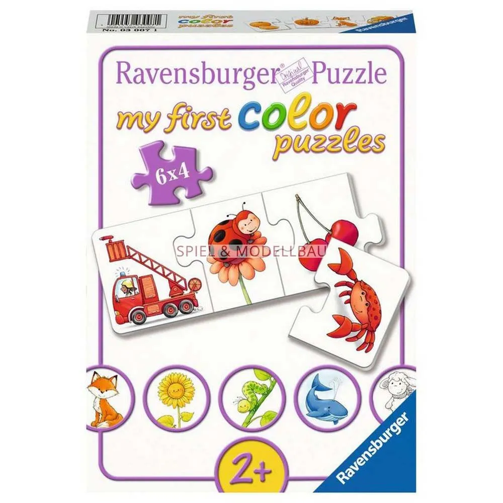RAVENSBURGER PUZZLE MOJE PRVE PUZZLE SVE BOJE