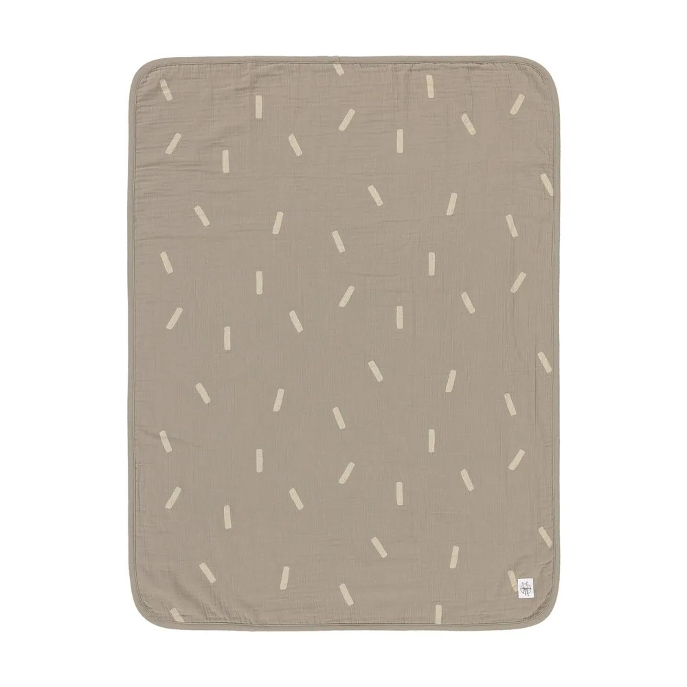 LASSIG CEBE MUSLIN SPECKLES OLIVE (75 X 100 CM)