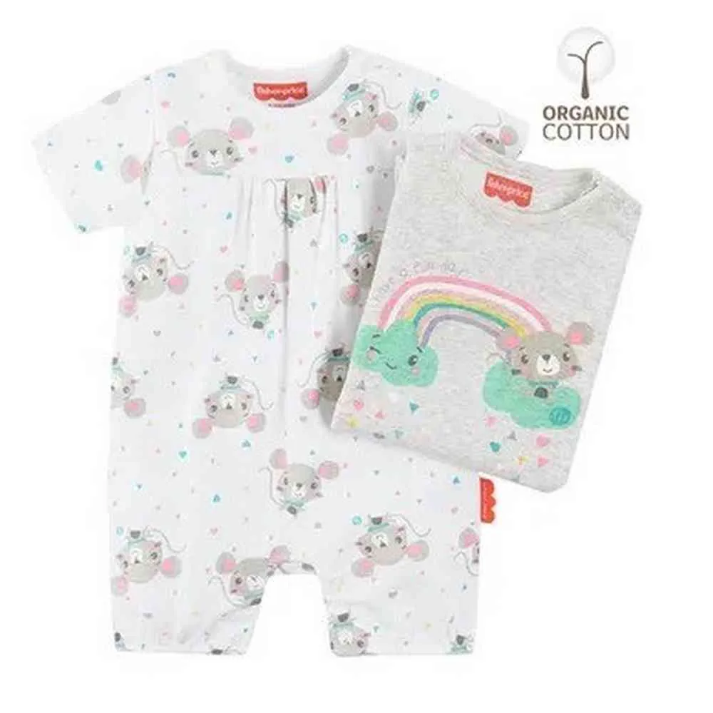 COOL CLUB BODI KRATAK RUKAV 2KOM FISHER PRICE
