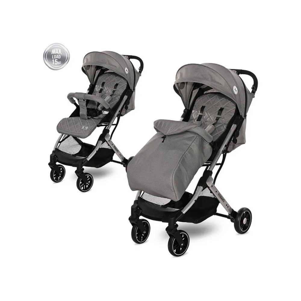 LORELLI KOLICA ZA BEBE FIORANO DOLPHIN GREY + FOOTCOVER (2023) 