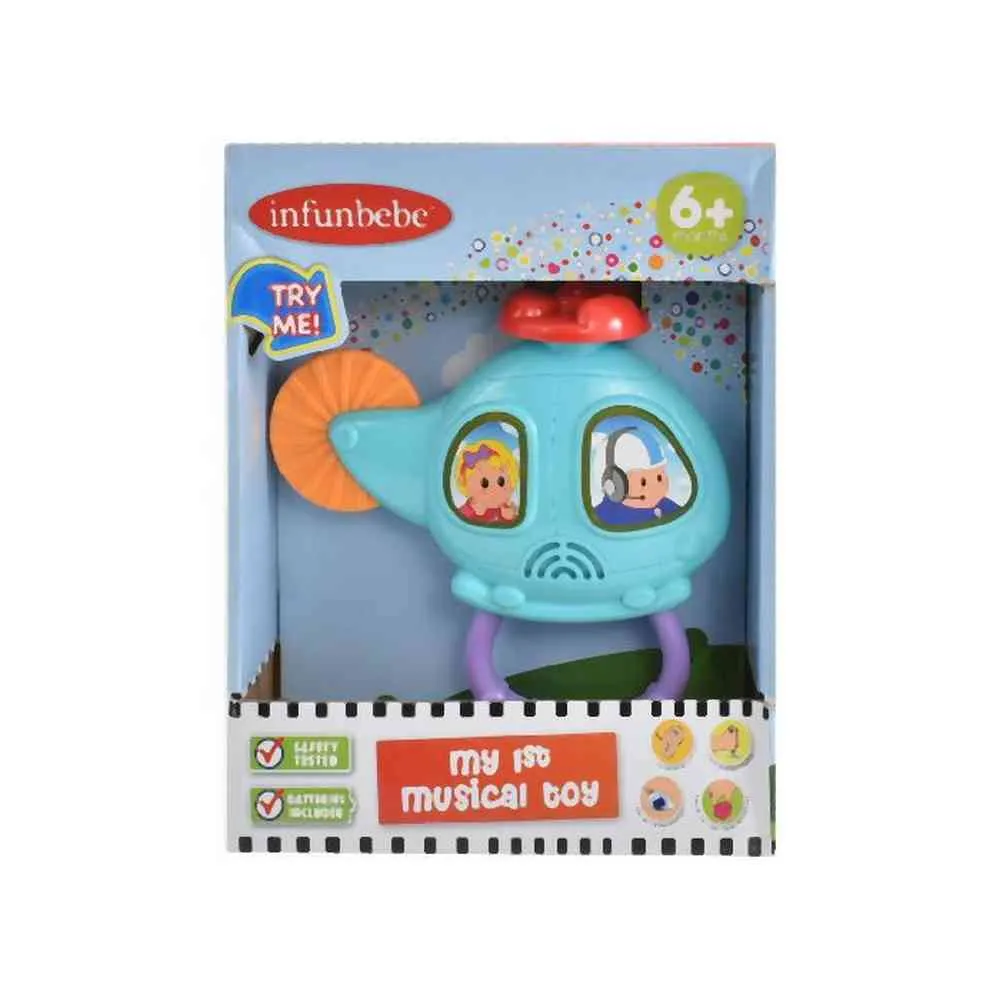 INFUNBEBE IGRACKA ZA BEBE HELIKOPTER 6M I