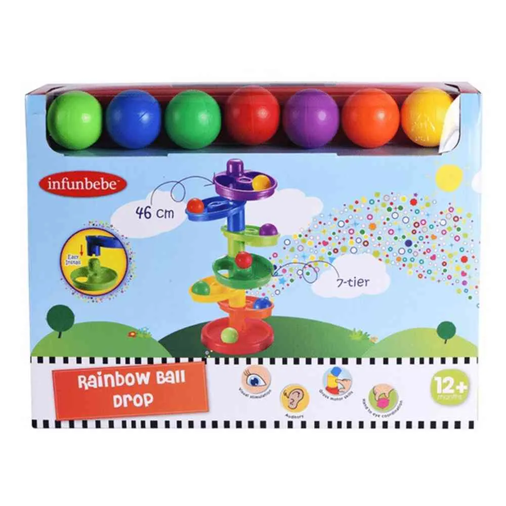 INFUNBEBE IGRACKA ZA BEBE KOTRLJAJUCE LOPTICE (7KOM) 12M I