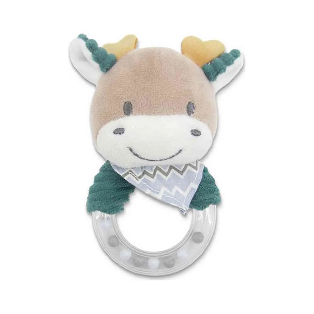 LORELLI PLISANA IGRACKA ZVECKA RING - DEER BLUE