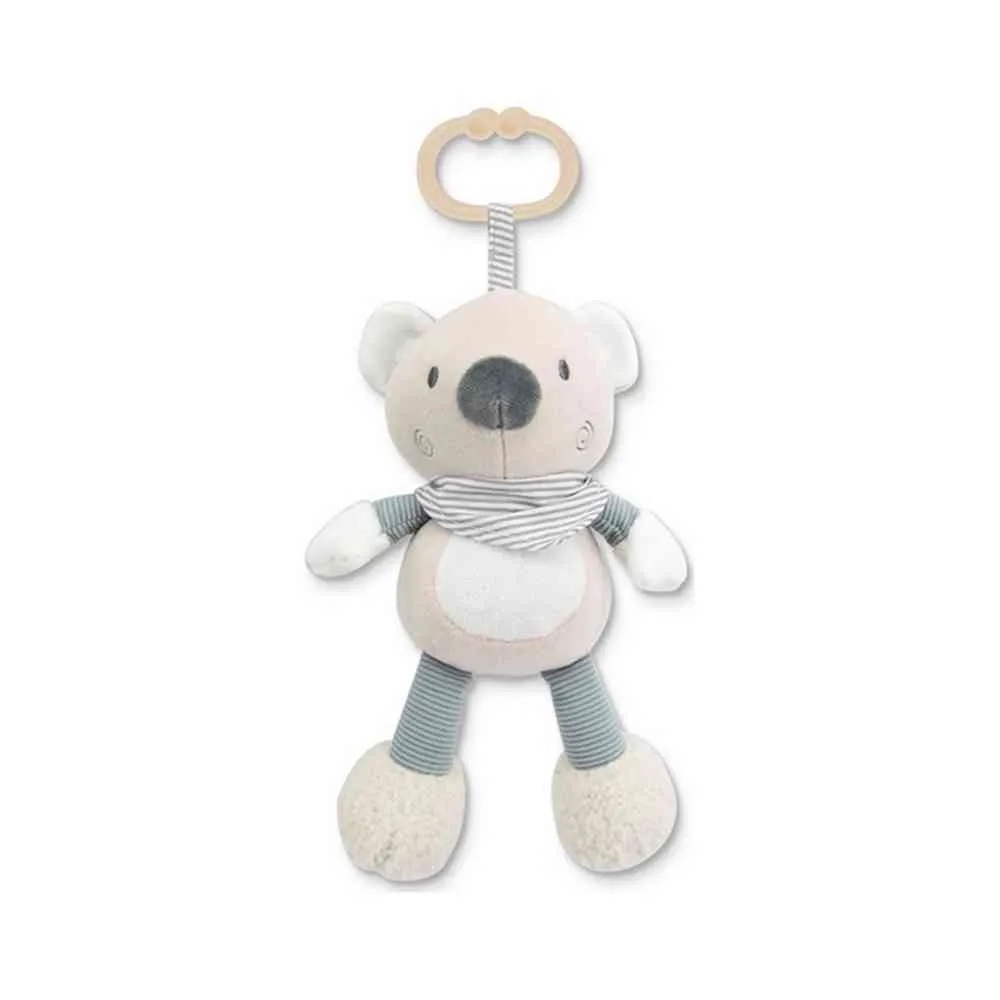 LORELLI PLISANA IGRACKA MUZICKA - BEAR BEIGE NATURAL