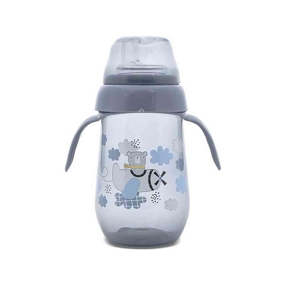 LORELLI SOLJA NON-SPILL WIDE NECK MY FRIEND - CAMEO BLUE (260ML)