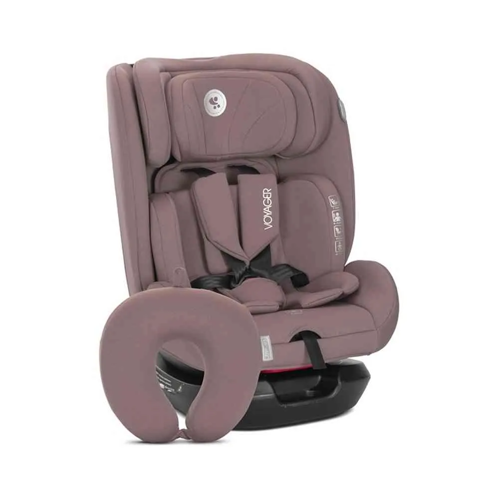 LORELLI AUTO SEDISTE VOYAGER I-SIZE (40-150CM) - PINK I JASTUK ZA PUTOVANJE