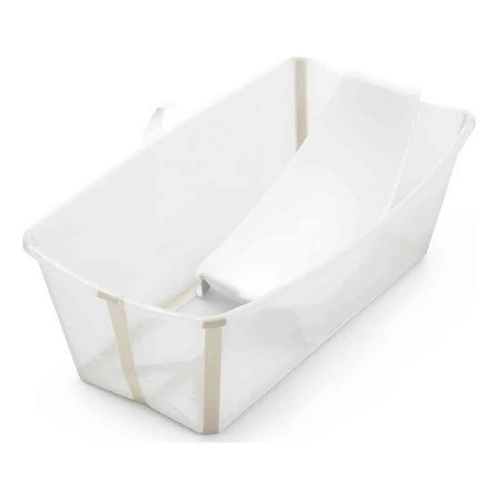 STOKKE FLEXI BATH SET (SKLOPIVA KADICA I PODLOGA) - SANDY BEIGE V2