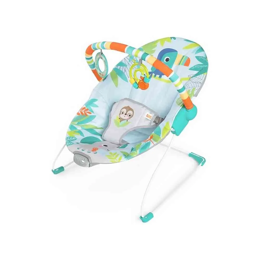 KIDS II BRIGHT STARTS LEZALJKA SA VIBRACIJOM - RAIN FOREST VIBES 12227