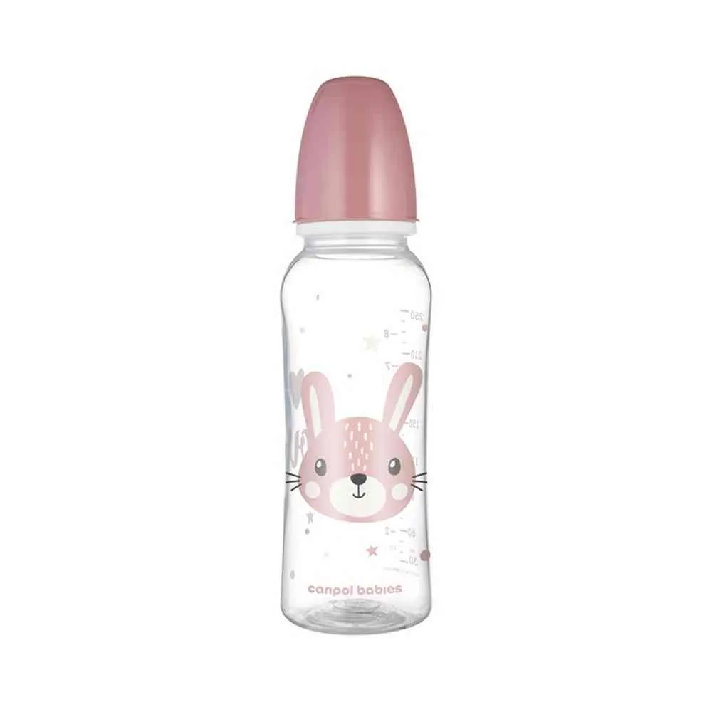 CANPOL BABIES FLASICA CUTE ANIMALS 250ML (11/841) - PINK 