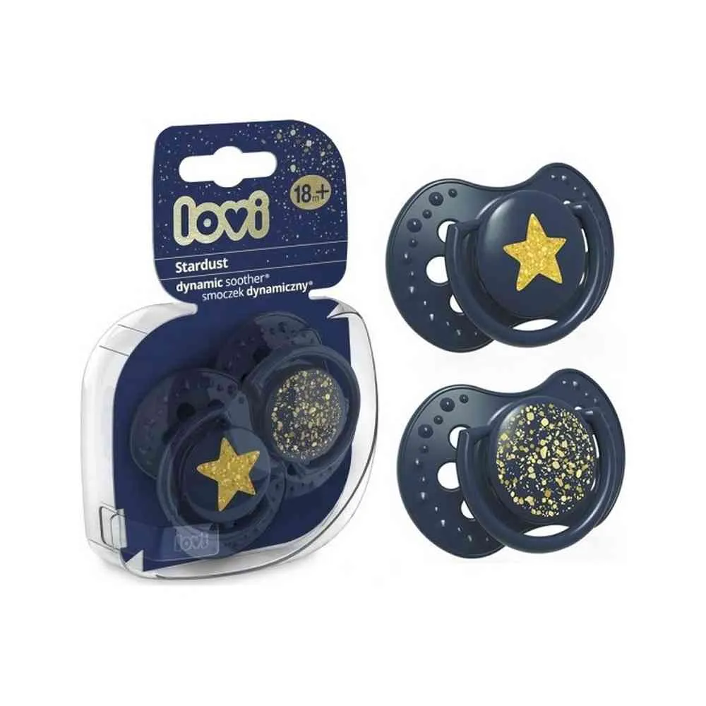 LOVI SILICONE DYNAMIC VARALICA 18M I  (2KOM) - STARDUST BLUE 