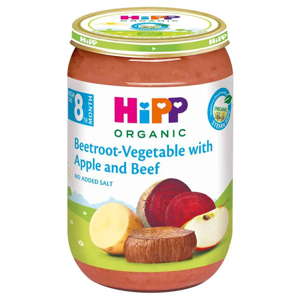HIPP KASICA KROMPIR, JAB. I CVEKLA SA GOVED. 220G