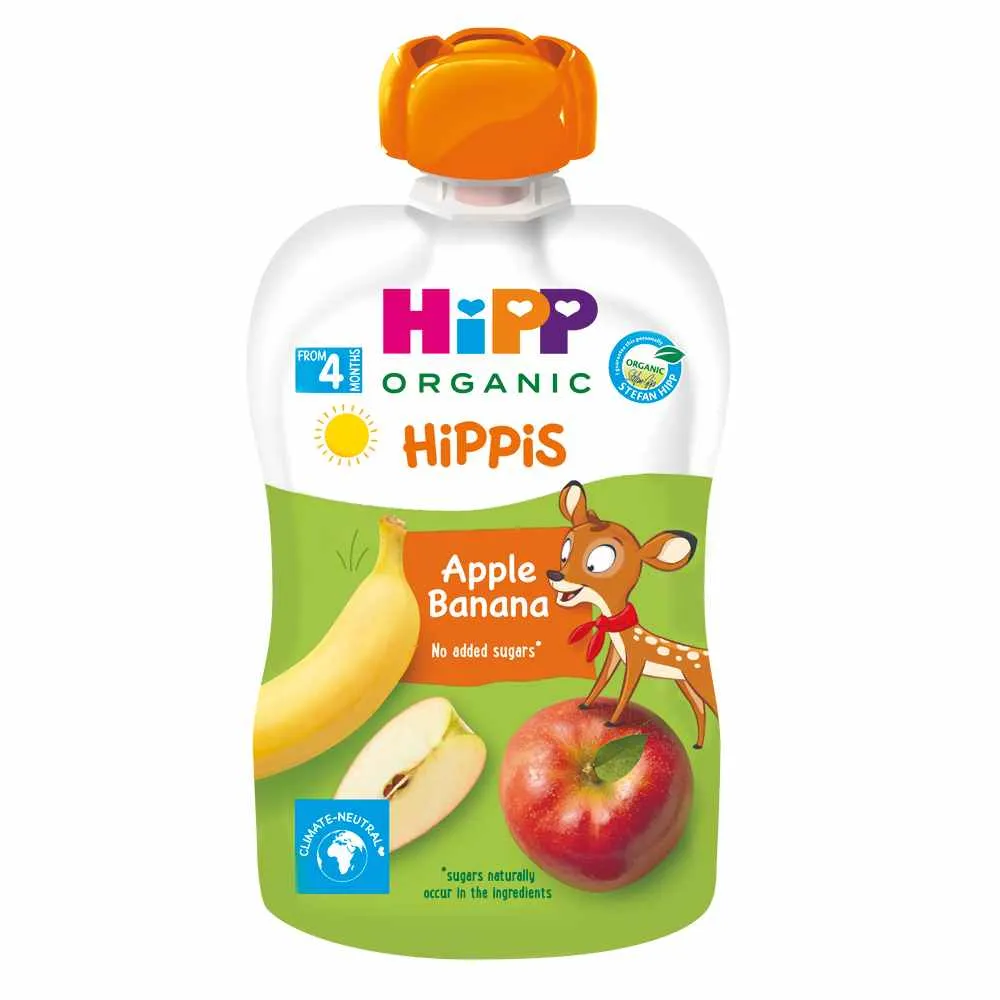 HIPP POUCH JABUKA I BANANA 100G