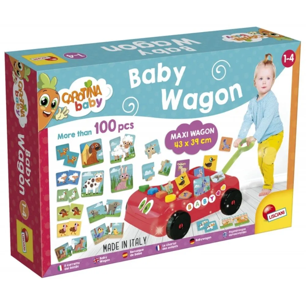 LISCIANI CAROTINA EDUKATIVNO VOZILO BABY WAGON