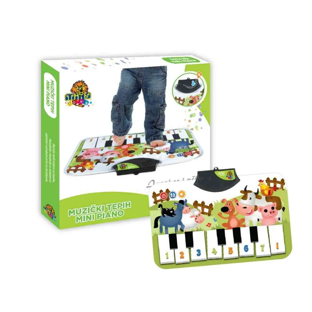MILLA TOYS MUZICKI TEPIH MINI PIANO