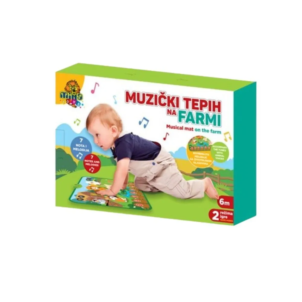 MILLA TOYS MUZICKI TEPIH NA FARMI