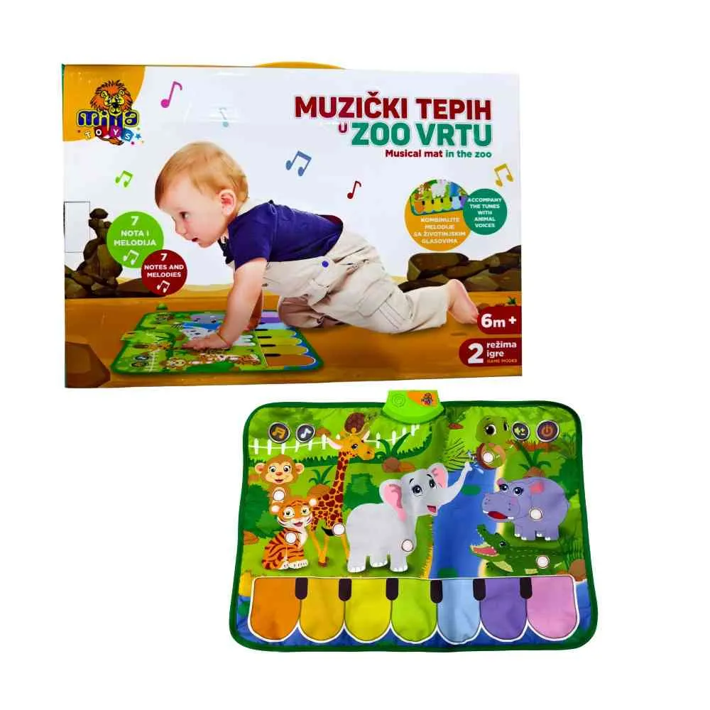 MILLA TOYS MUZICKI TEPIH U ZOO VRTU