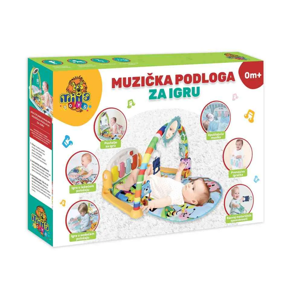 MILLA TOYS MUZICKA PODLOGA ZA IGRU