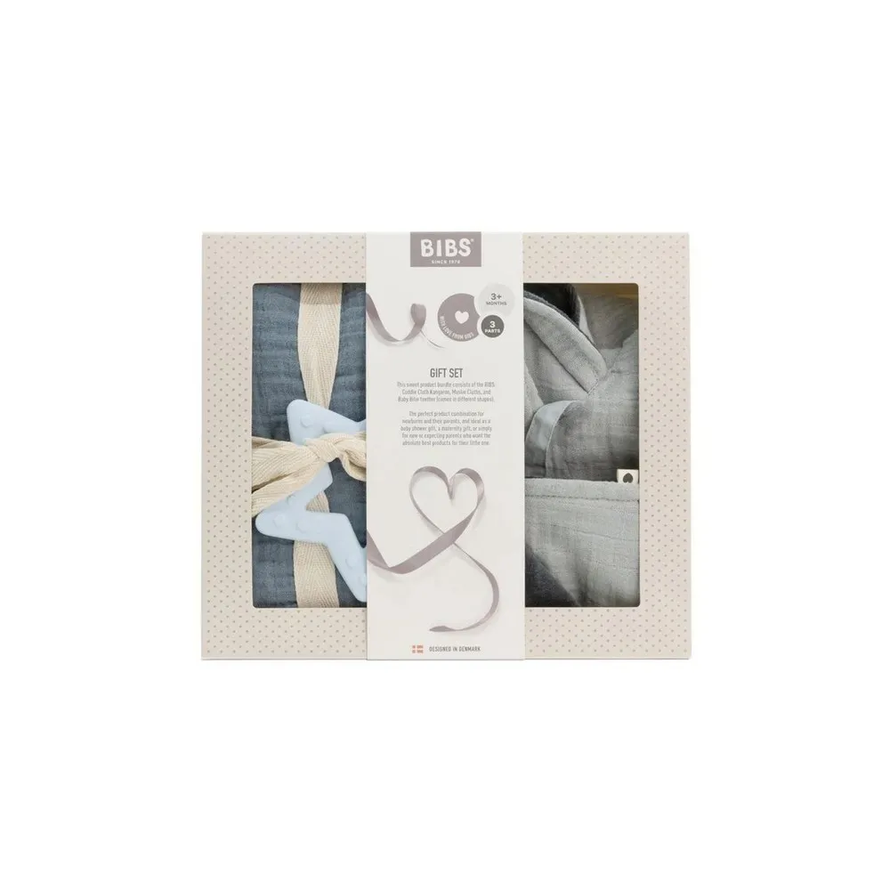 BIBS BABY SHOWER SET BABY BLUE