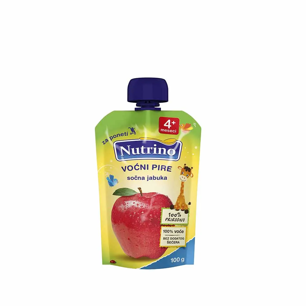 NUTRINO POUCH - SOcNA JABUKA 100G