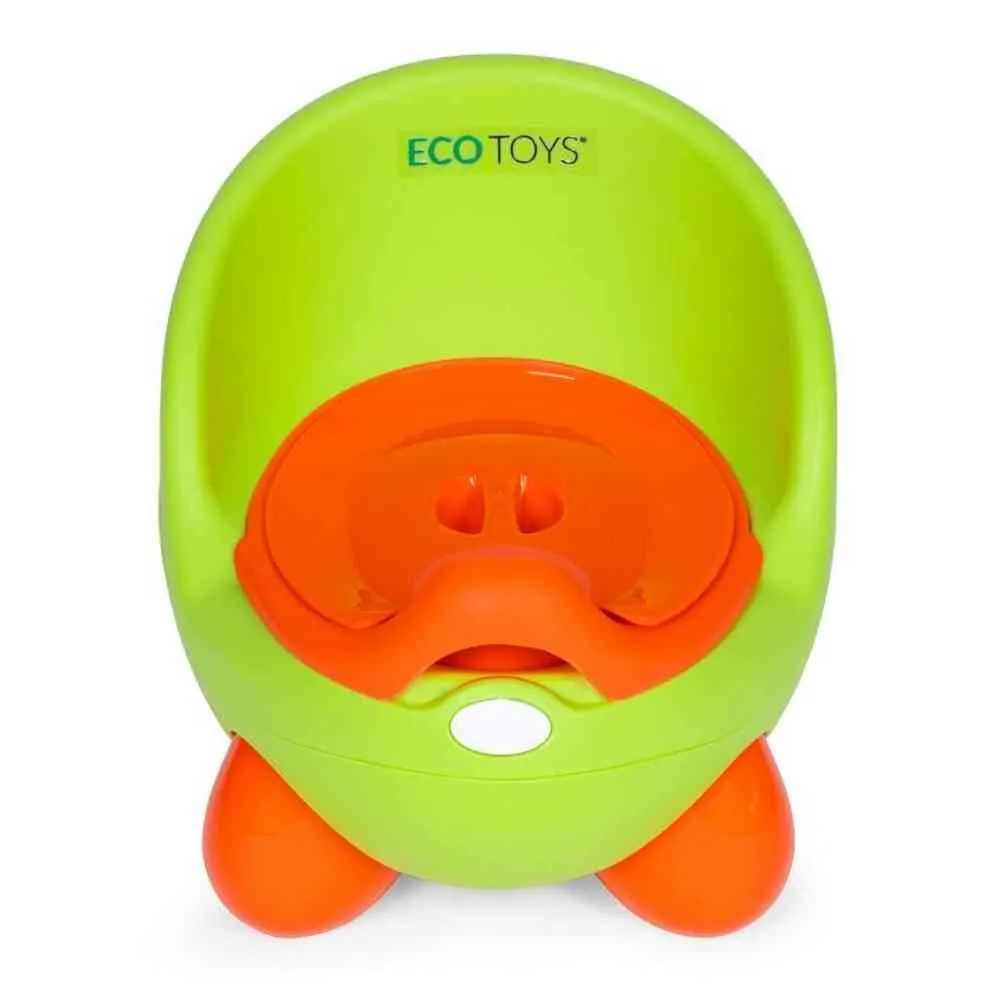 NOŠA ZA DECU SA UKLONIVIM UMETKOM I NEKLIZAJUĆIM NOGICAMA  ZELENA ECOTOYS 
