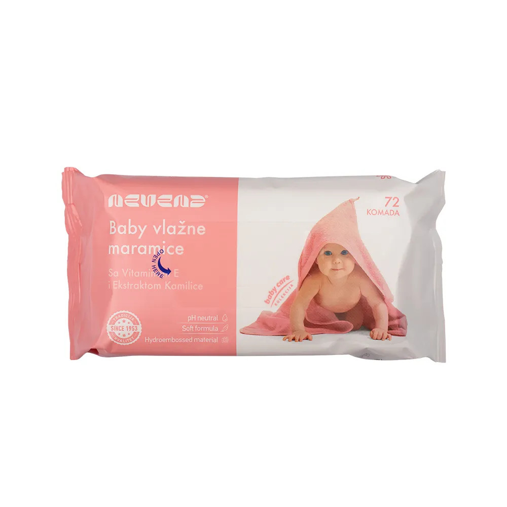 NEVENA BABY VLAZNE MARAMICE - ROZE 72/1