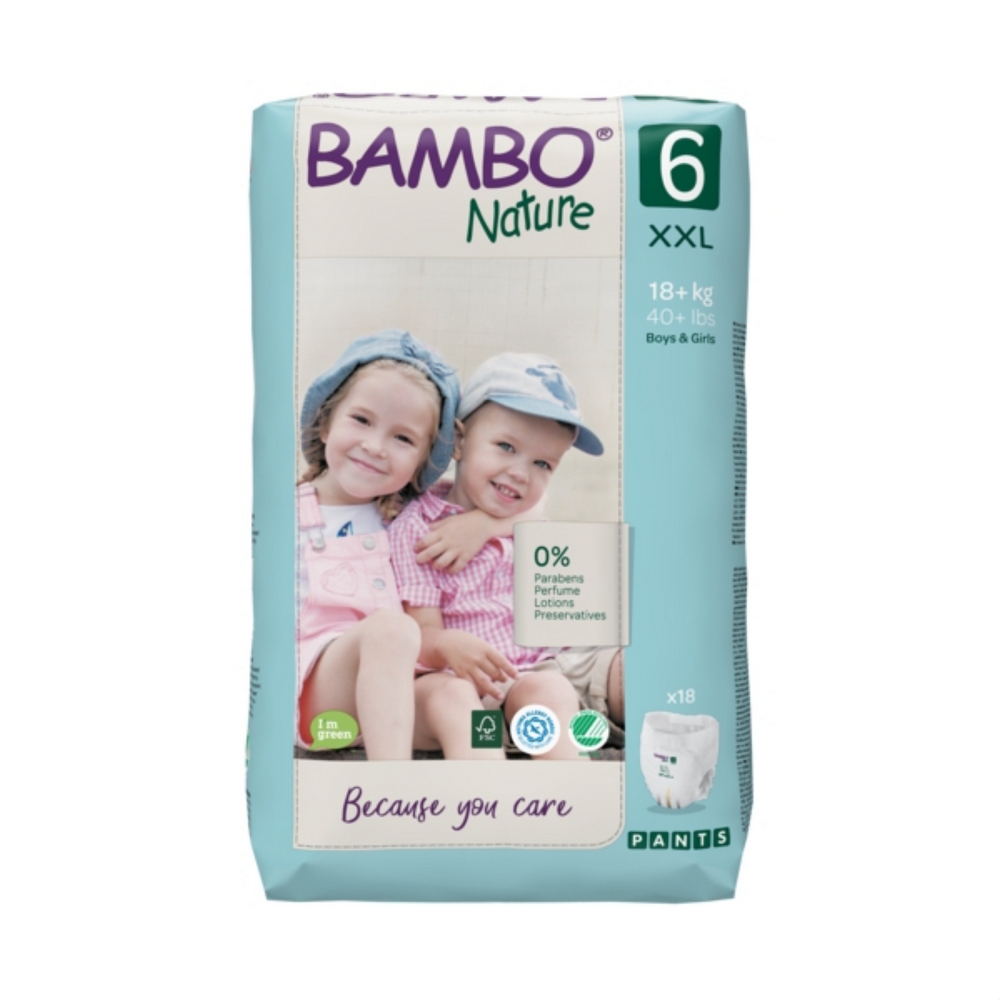 BAMBO PELENE GACICE NATURE 6, 18+KG, 18KOM 