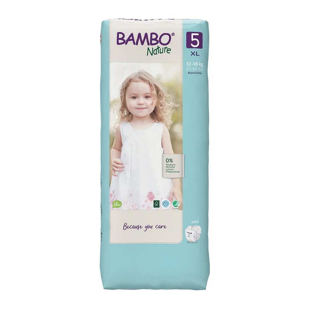 BAMBO PELENE NATURE ECO-FRIENDLY 5, 12-18KG, 44KOM