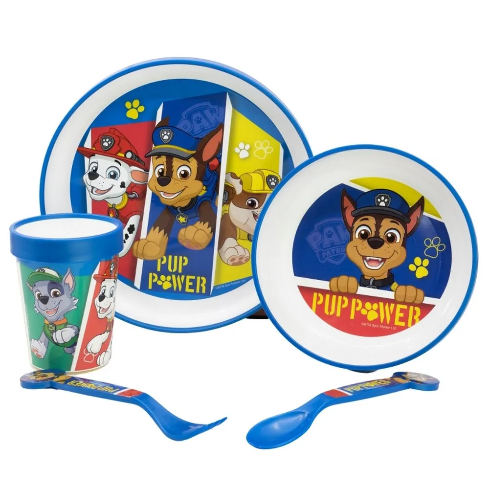 STOR NON SLIP SET ZA RUCANJE 5 DELOVA PAW PATROL