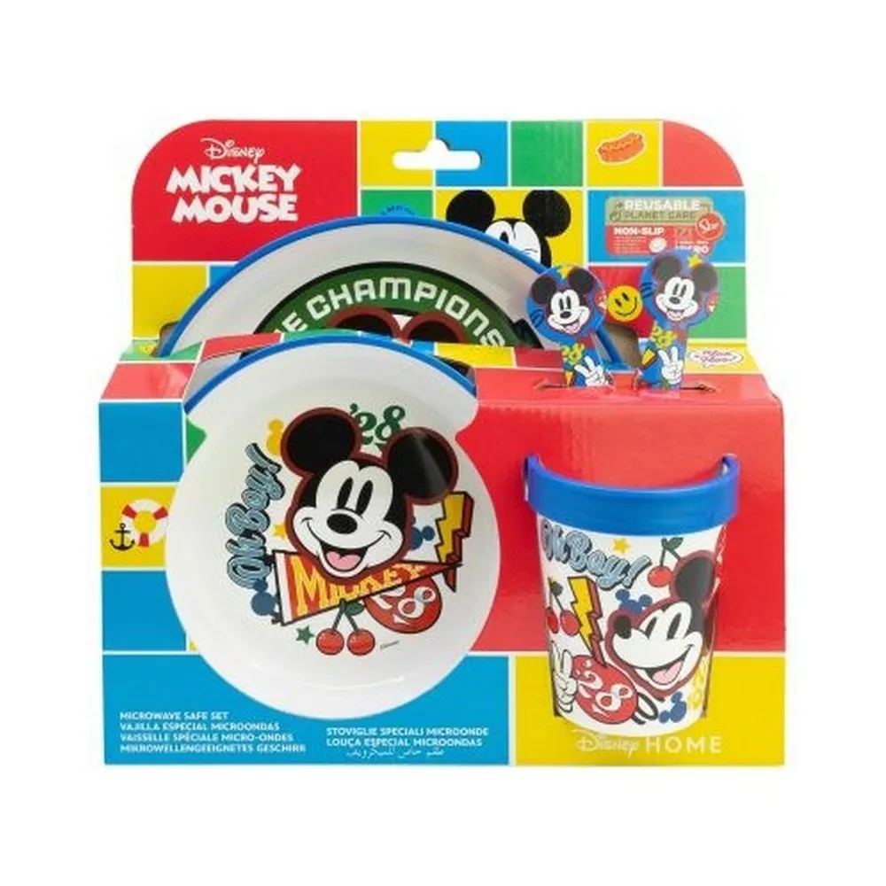STOR NON SLIP SET ZA RUCANJE 5 DELOVA MICKEY 